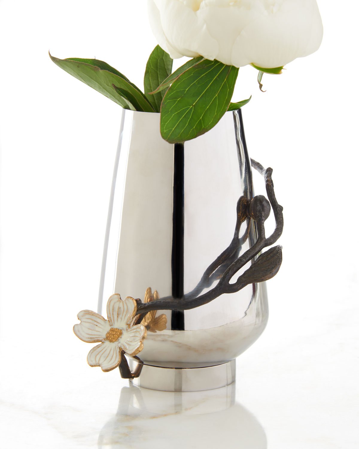 WORCESTER DOGWOOD FLOWER VACE！ Dogwood Wide Mouth Flower Vase
